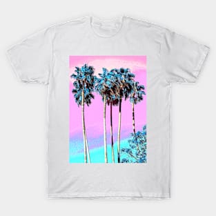 Palm Trees Poster Art T-Shirt